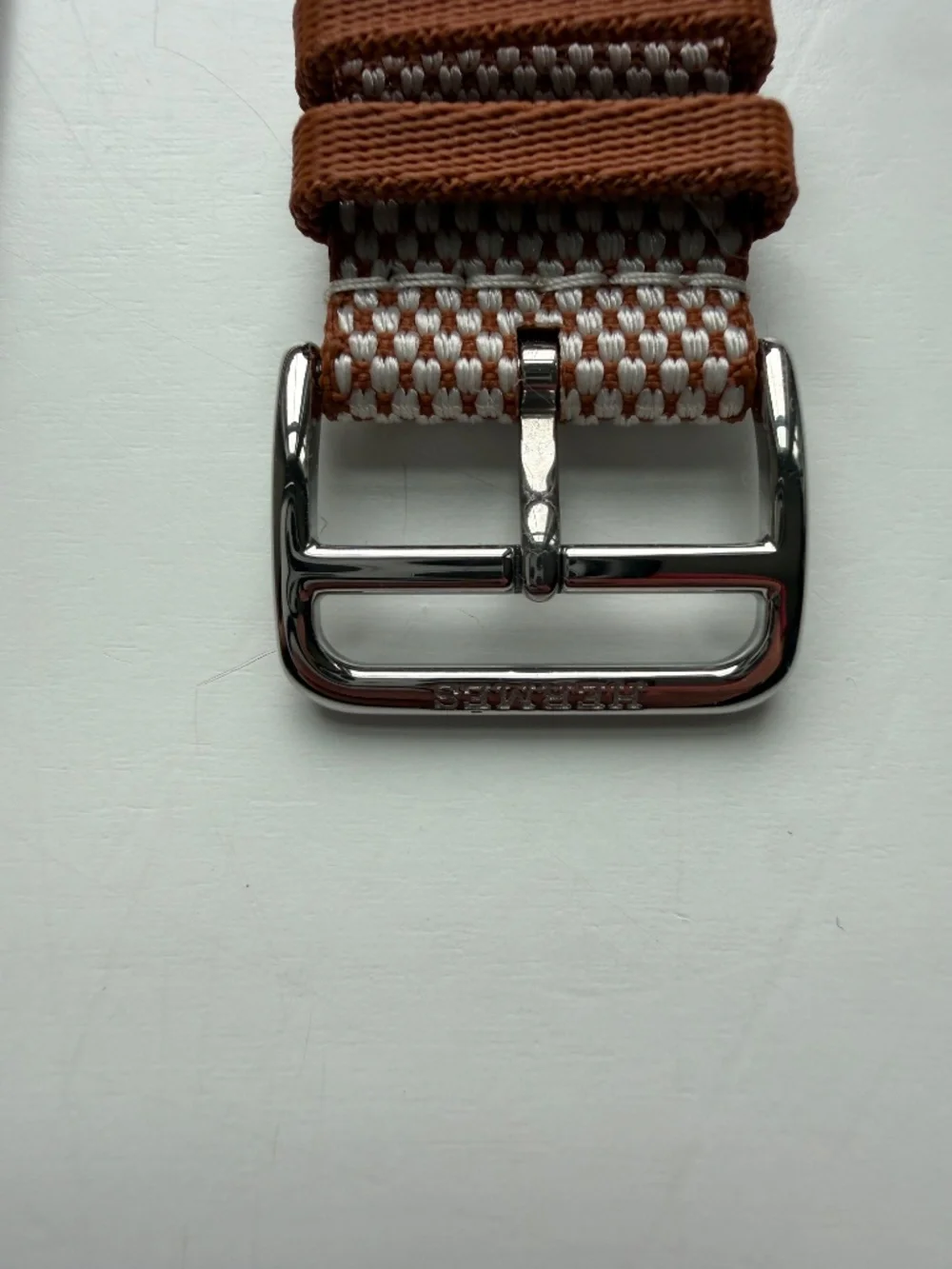 Apple Watch Hermès - 46mm Gold/Écru Toile H Single Tour